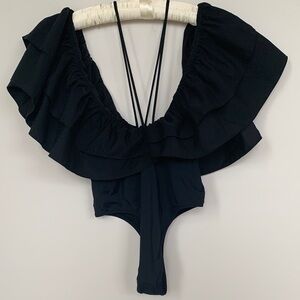Zara Ruffle Bathing Suit